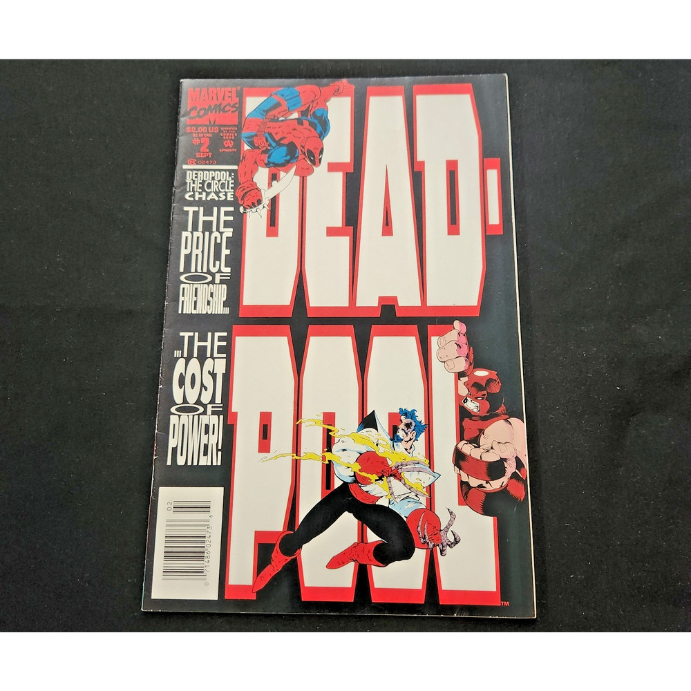 Deadpool Vol 1 Issue #2 SEPT 1993 "The Circle Chase" Marvel Comic -Near Mint